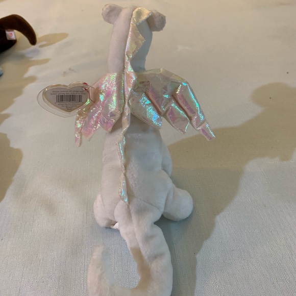 RARE! MAGIC THE DRAGON BEANIE BABIES - Picture 3 of 8